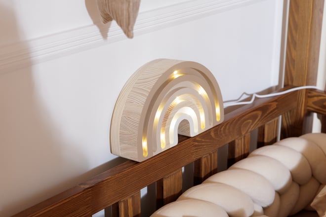 Lampada Little Lights Mini Arcobaleno Cappuccino LED