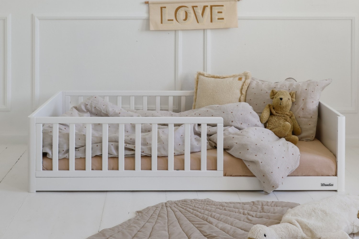 Maia Plus Bed White 80x160cm Maia Plus Bed White 80x160cm