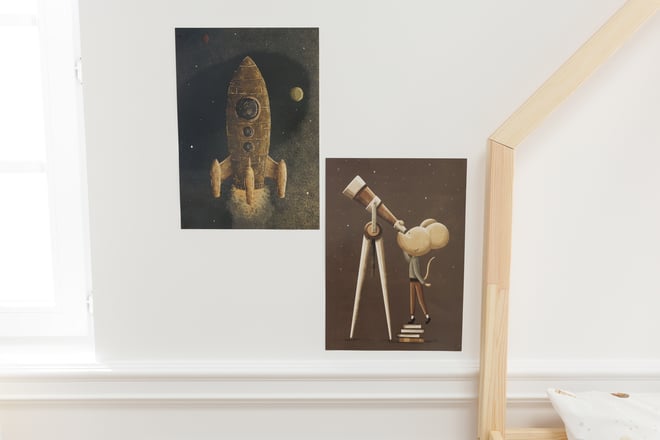 Raketen-Poster
