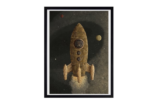 Raketen-Poster