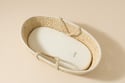 Musselin-Spannbettlaken für Moseskorb - Beige