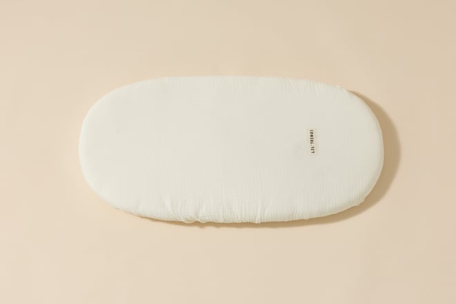 Lenzuolo in Mussola per Cesta di Mosé - Beige