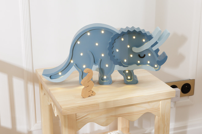Little Lights Triceratops Lamp