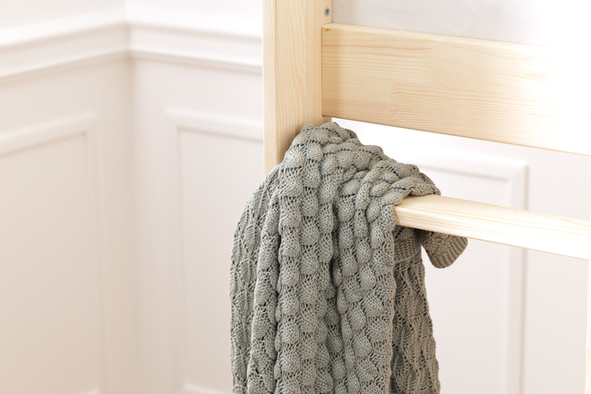 Couverture Soft Bambou Vert Sauge