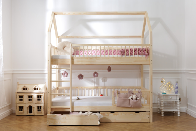 Letto a Castello L Premium20cm 90x190cm