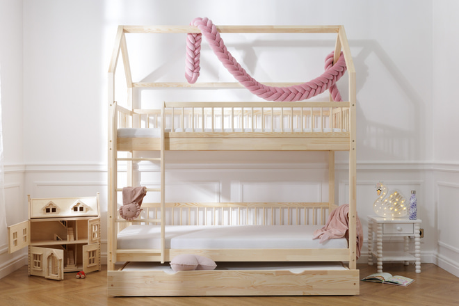 Letto a Castello L Premium20cm 90x190cm