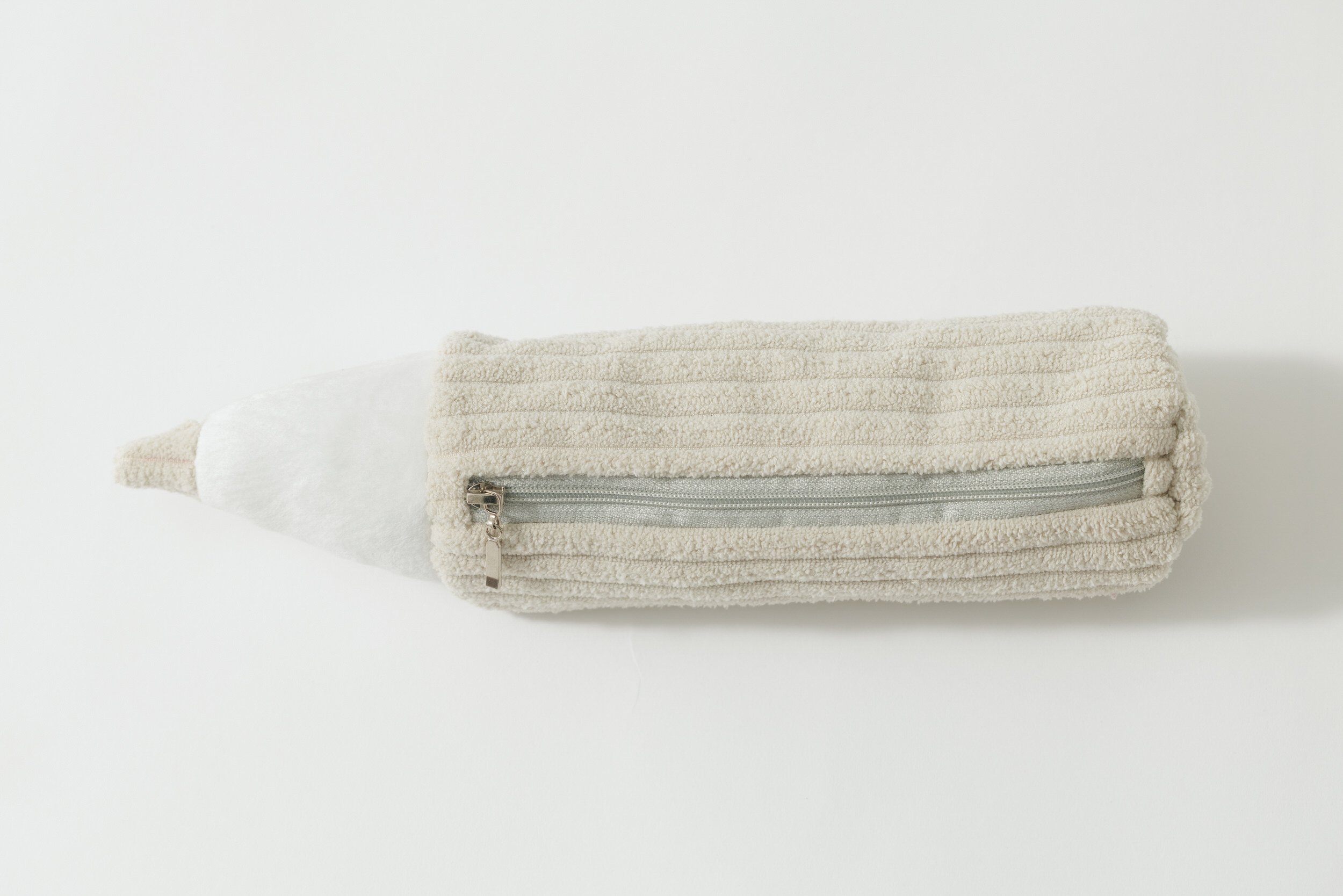 Astuccio in Velluto a Coste Off White Astuccio in Velluto a Coste Off White