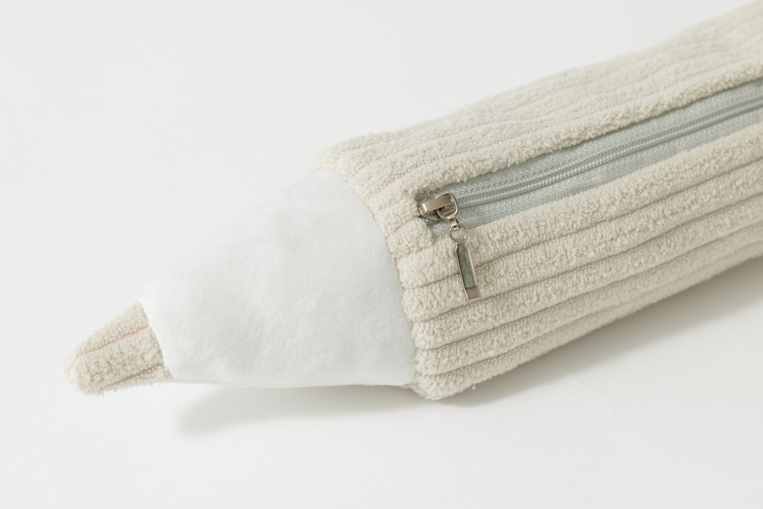 Astuccio in Velluto a Coste Off White Astuccio in Velluto a Coste Off White