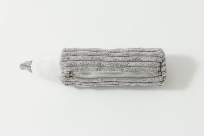 Astuccio in Velluto a Coste Off White