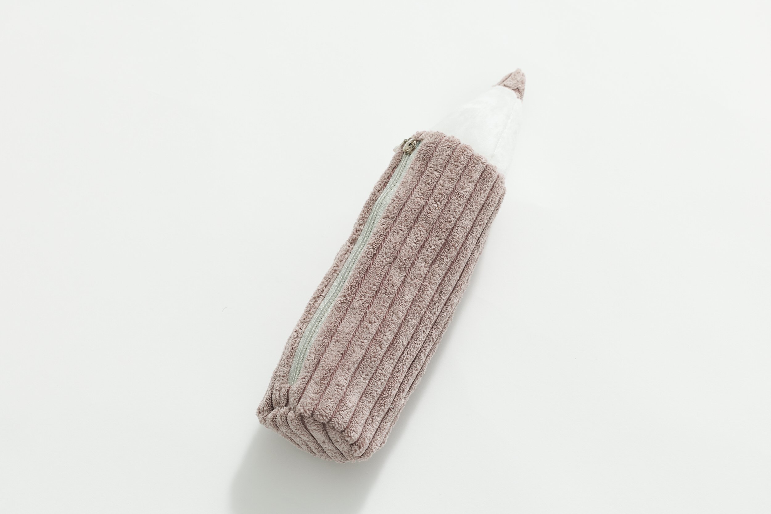Blueberry Grey Corduroy Pencil Case Blueberry Grey Corduroy Pencil Case