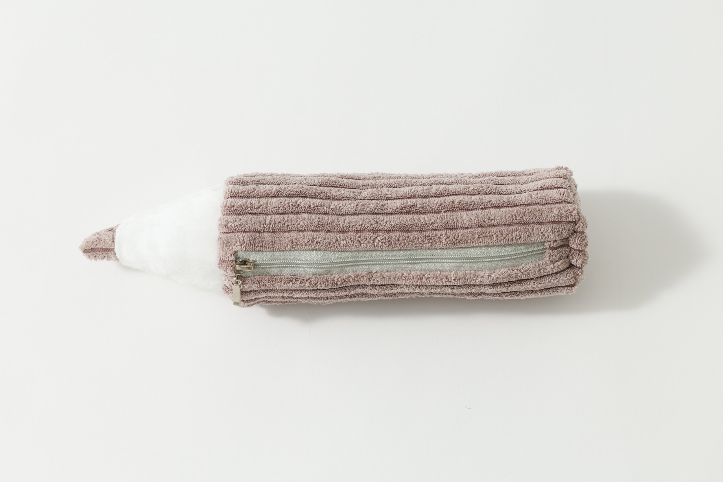Blueberry Grey Corduroy Pencil Case Blueberry Grey Corduroy Pencil Case