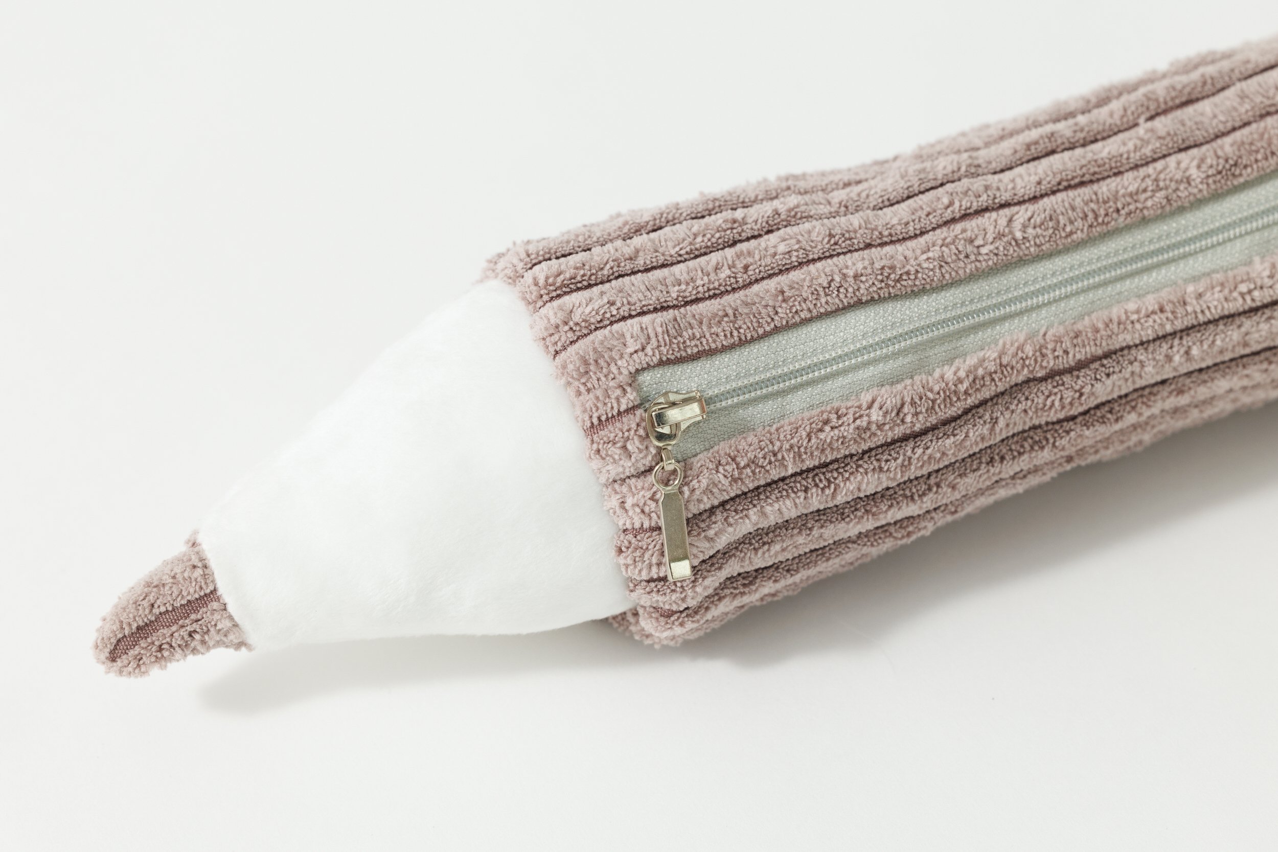 Blueberry Grey Corduroy Pencil Case Blueberry Grey Corduroy Pencil Case