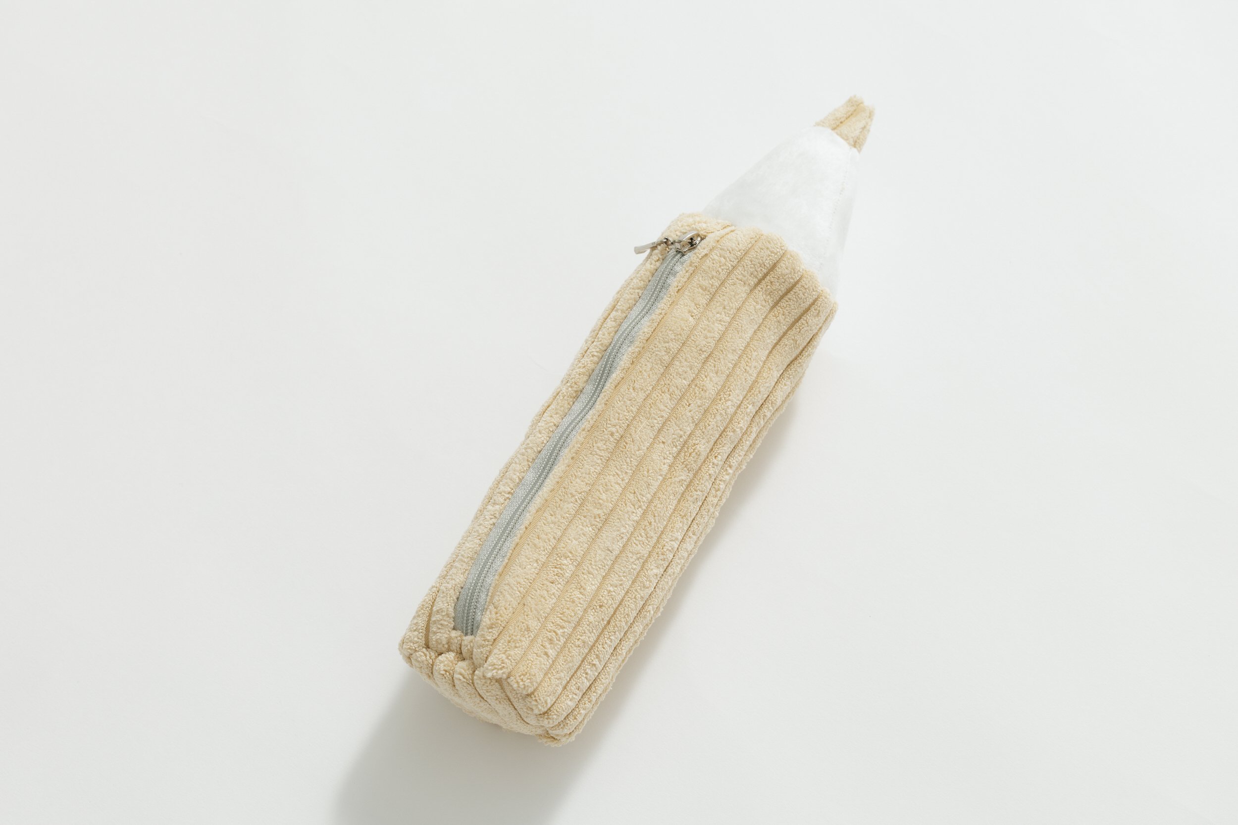 Sandy Yellow Corduroy Pencil Case Sandy Yellow Corduroy Pencil Case