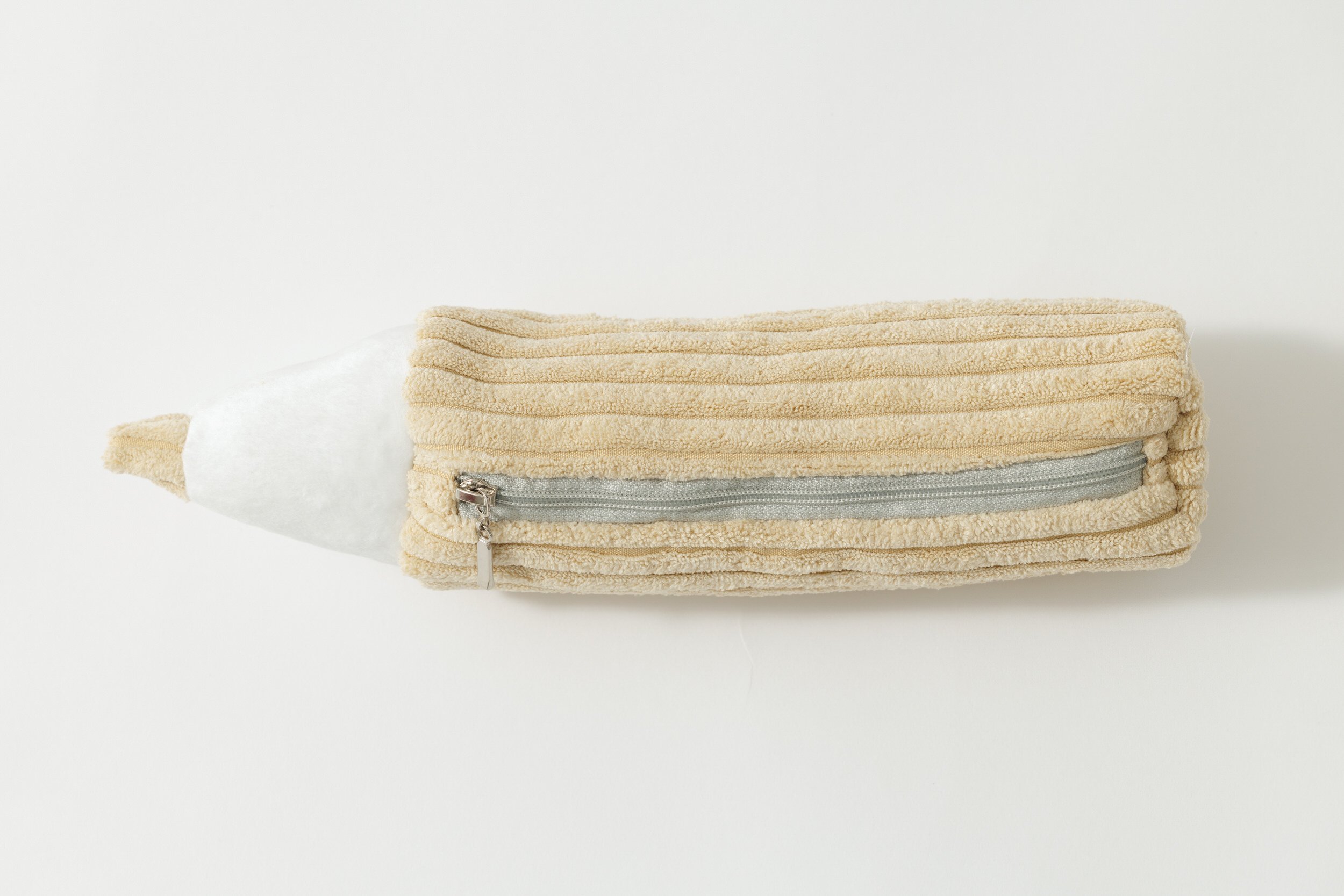 Sandy Yellow Corduroy Pencil Case Sandy Yellow Corduroy Pencil Case