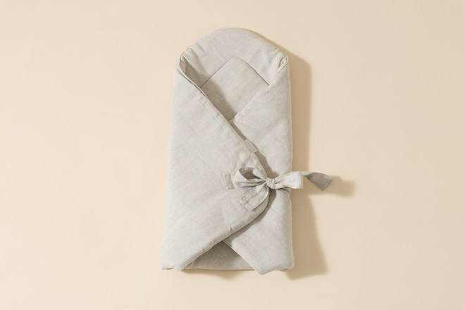 Babyschlafsack aus Leinen - Natur