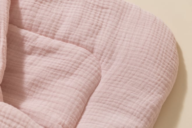 Gigoteuse d'Emmaillotage en Mousseline - Rose