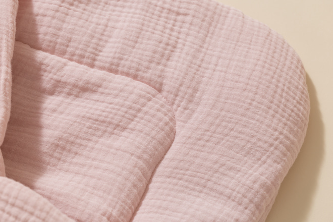 Saco De Dormir Envolvente De Muselina - Rosa