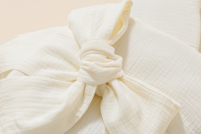Cream Muslin Swaddle