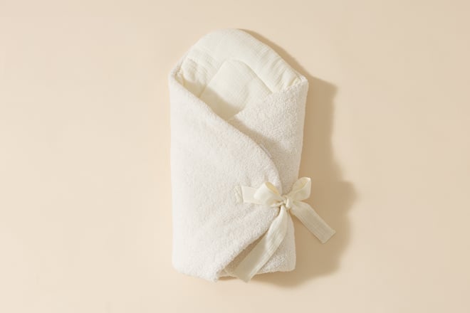 Babyschlafsack Boucle Vanille
