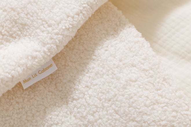 Babyschlafsack Boucle Vanille