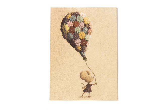 Affiche Ballon Fleur