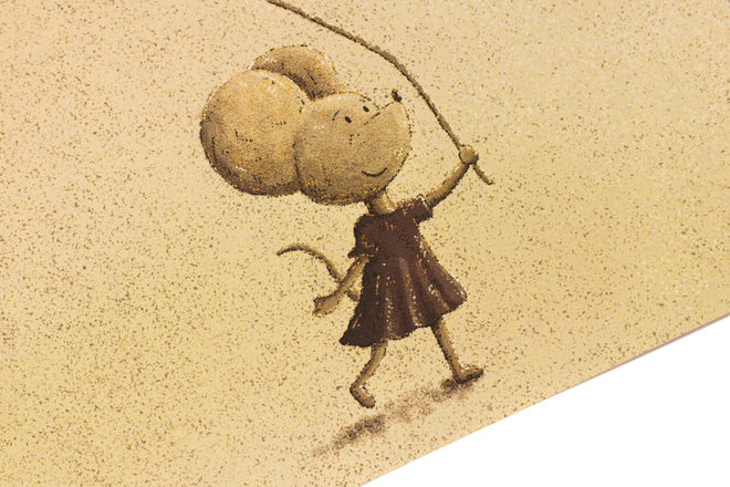 Affiche Ballon Fleur