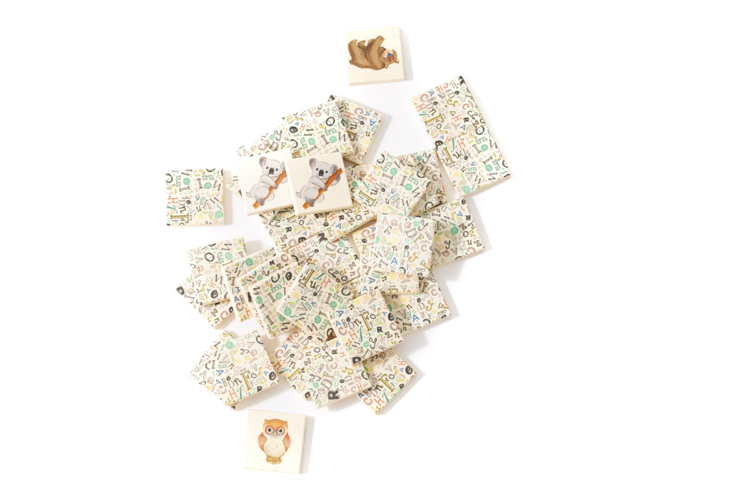 Jouet En Bois - Jeu de Mémoire Animaux Jouet En Bois - Jeu de Mémoire Animaux