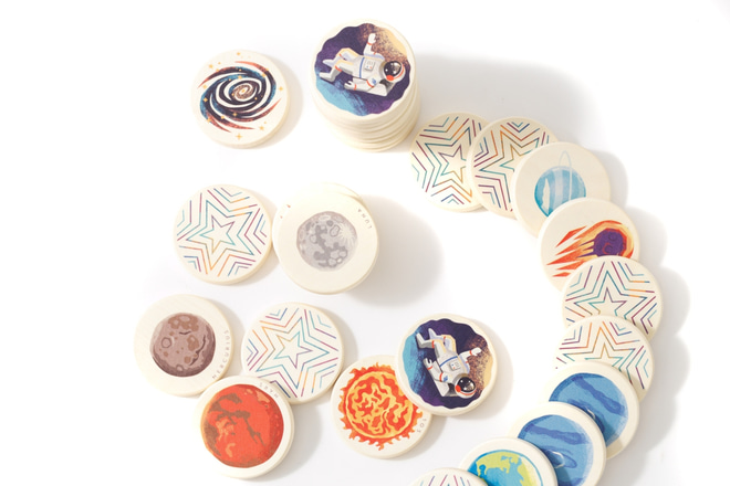 Giochi in legno - Memory Spazio