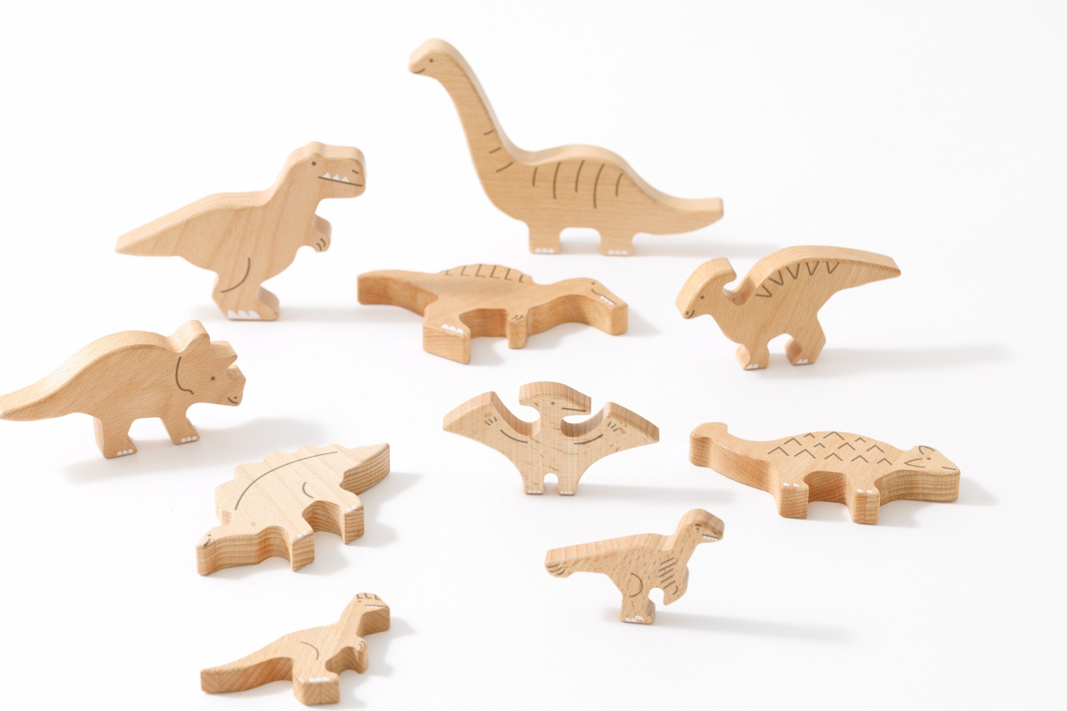 Dinosaure en bois Dinosaure en bois