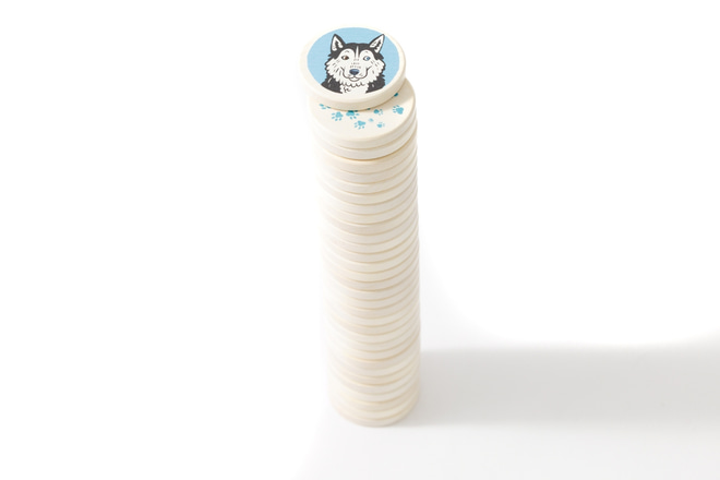 Jouet En Bois - Jeu de Mémoire Race de Chiens