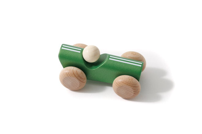 Giocattolo in legno - Macchina da Corsa d'epoca