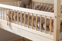 Cappuccino Bed Bumper - 3 Ropes