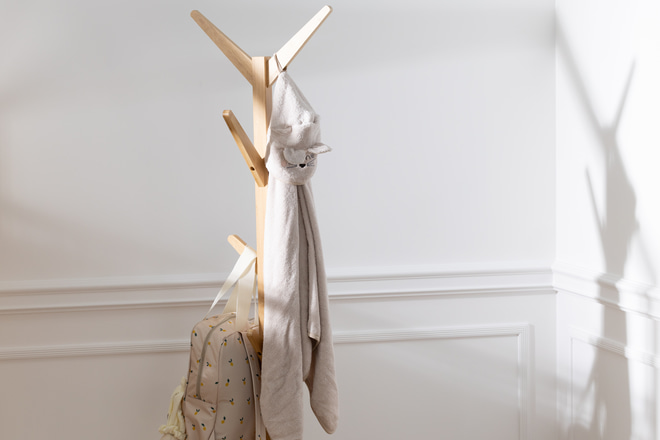Cape de Bain Souris Beige 70x125cm