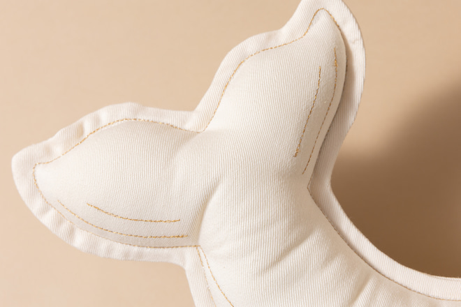 Vanilla Whale Cushion