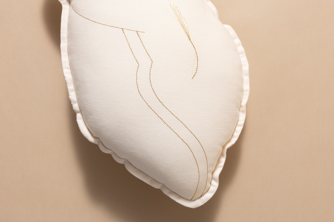 Vanilla Whale Cushion