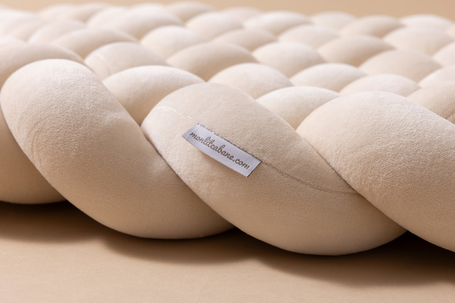 Braided Floor Mattress Almond