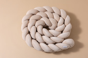 Pletený mantinel postýlky 3 Klasy – Beige