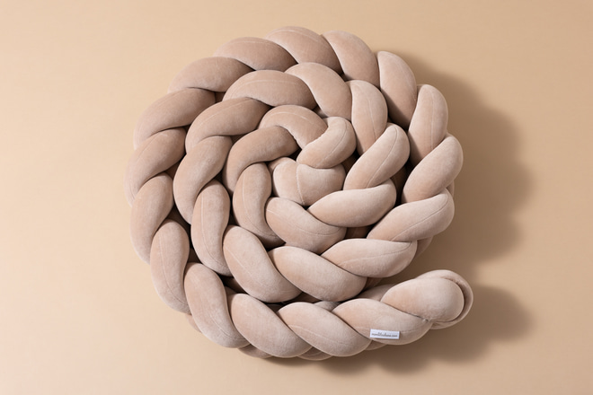 Cappuccino Bed Bumper - 3 Ropes