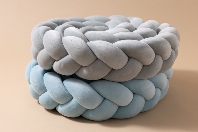 Contorno de Cama 3 cordas -Ice Blue