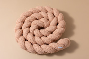 Contorno de Cama 3 Cordas - Pêssego Encaracolado
