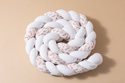 Paracolpi intrecciato 3 Spighe - Boho Bianco