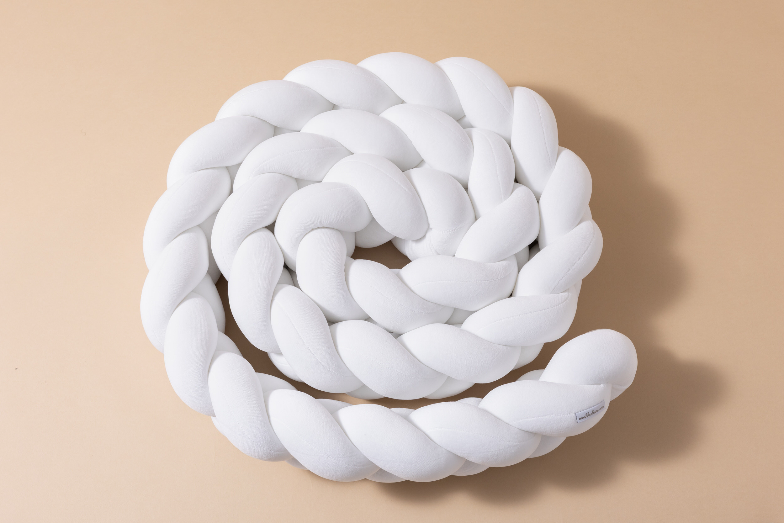 Contorno de Cama 3 Cordas - Branco Contorno de Cama 3 Cordas - Branco