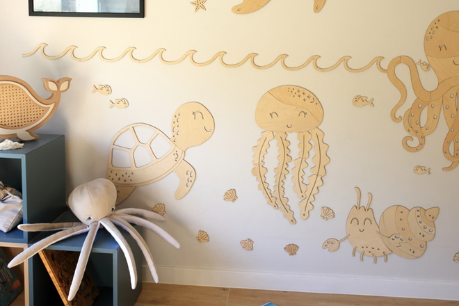 Décoration murale - Crabe