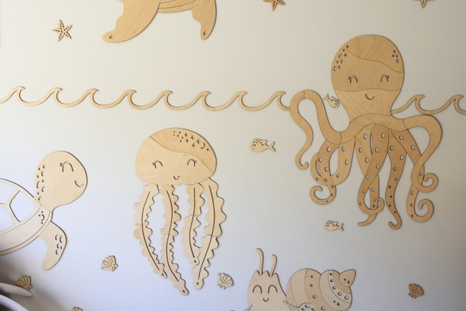 Wooden Octopus
