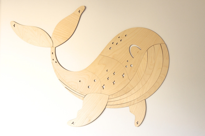 Holz-Oktopus