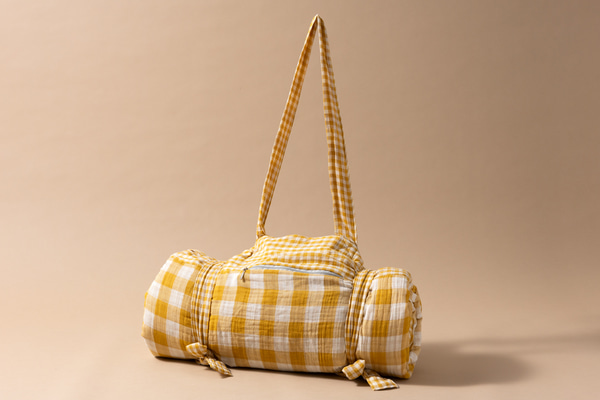 Double Sided Checkered Muslin Picnic Mat