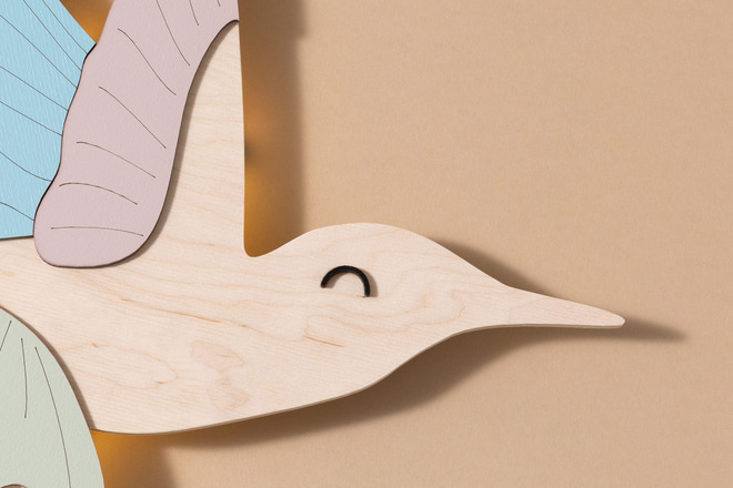 Hummingbird Lamp