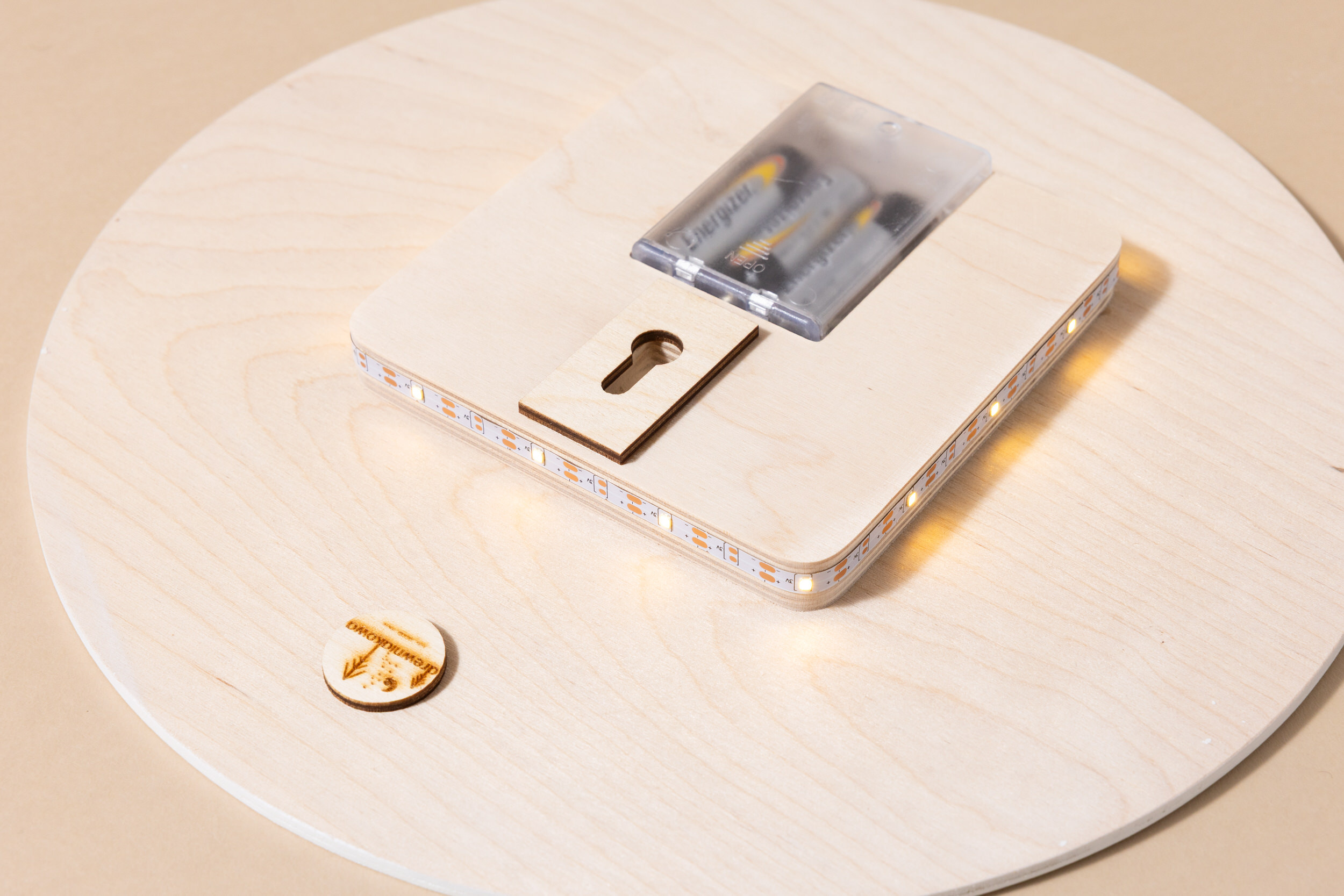 Lampe Pleine Lune - Bleue Lampe Pleine Lune - Bleue
