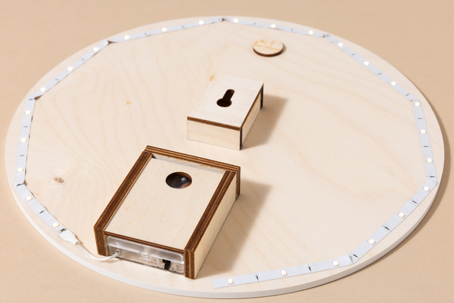 Lampe Pleine Lune - Rose