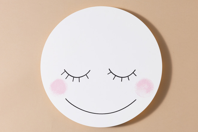 Full Moon Lamp - Pink